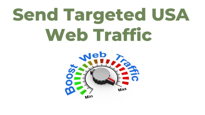 I will send targeted USA web traffic