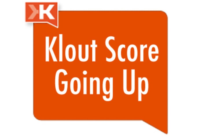 I will send you an influence stroke up to 10 topics from my 70 Klout account