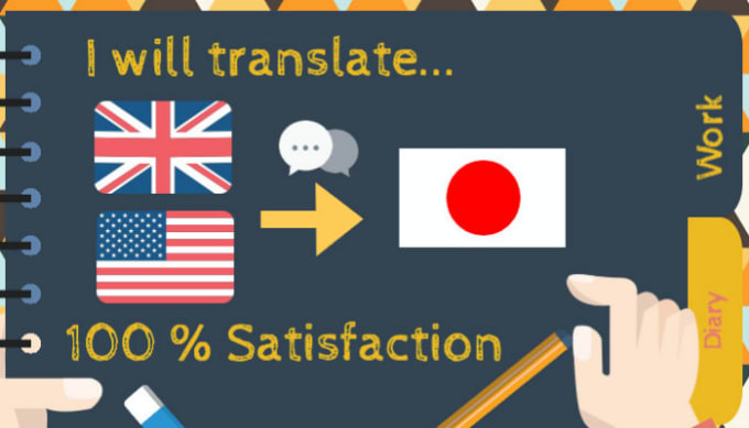 I will translate english to japanese manually