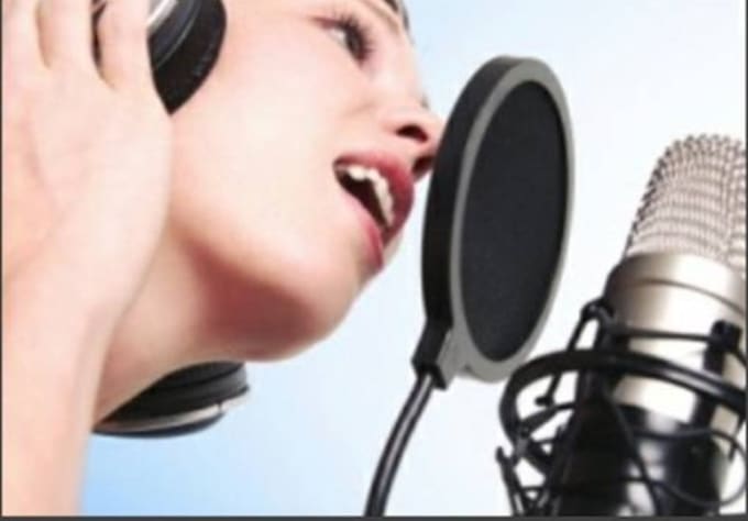 I will use my female american voice to record a professional voice over in english