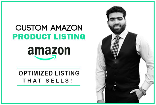 I will write custom amazon product listing