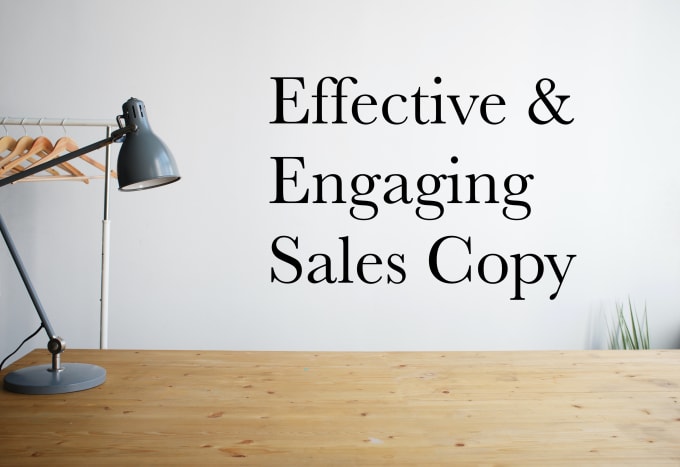 I will write powerful sales copy that will boost profits