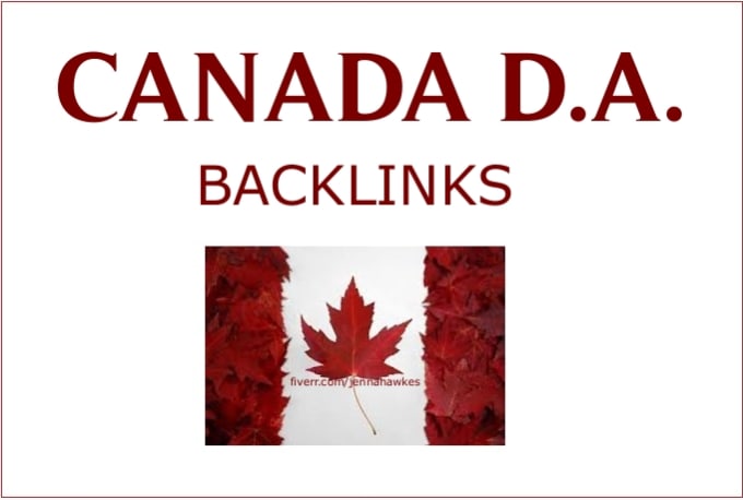 I will build 20 high da canadian backlinks manually