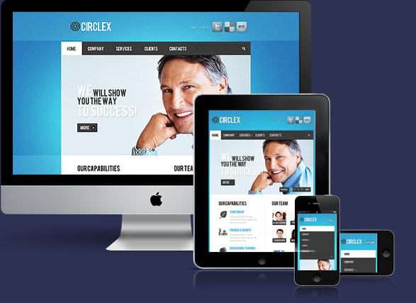 I will build responsive website for you