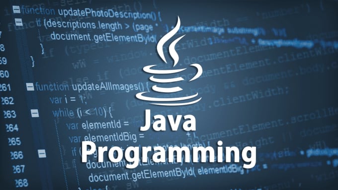 I will code  Java programming Task and Desktop projects