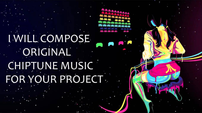 I will compose original chiptune music for your project