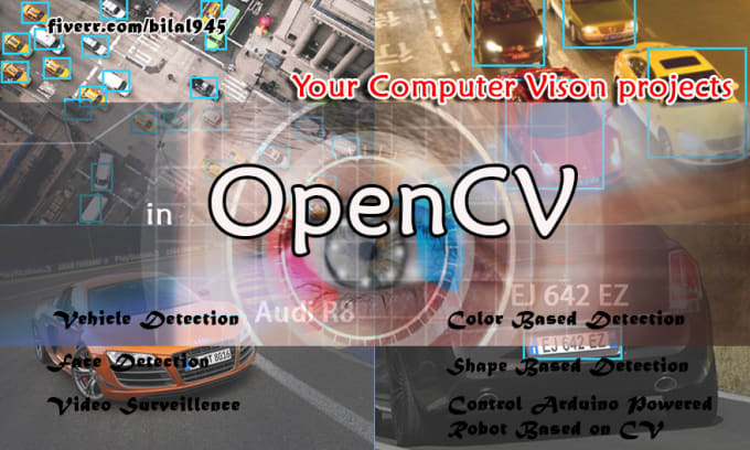 I will computer vision projects in opencv python raspberry pi cpp