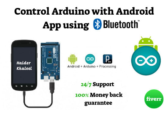 I will connect your arduino to android