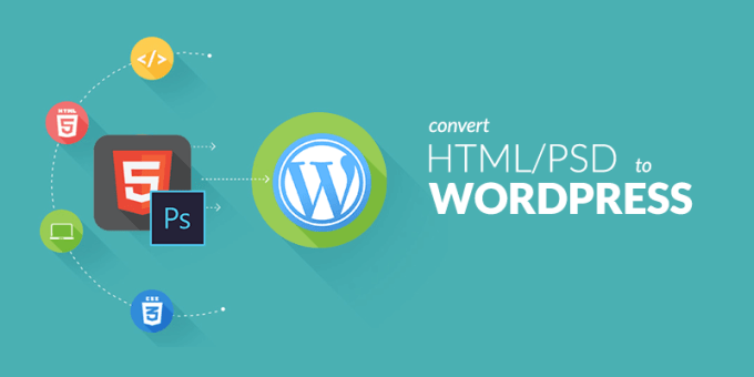 I will convert html to wordpress and theme customization