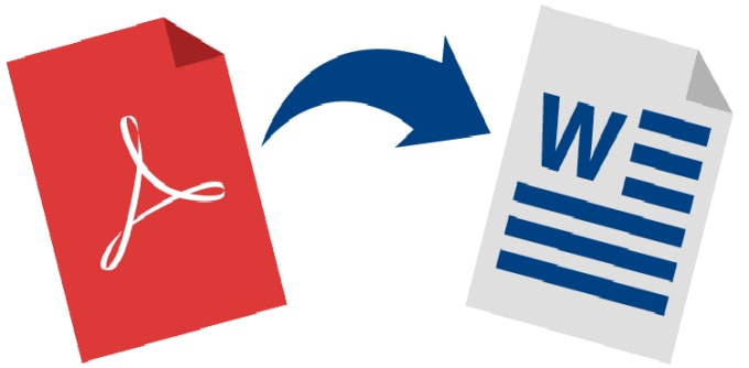 I will convert PDF to word or excel
