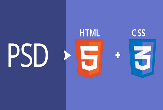 I will convert PSD to html fully responsive landing page
