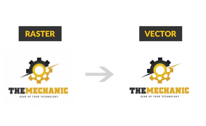 I will convert to vector fast