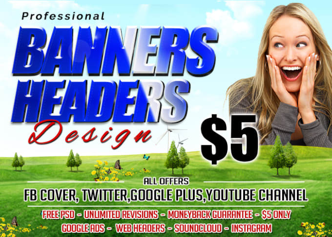 I will create 2 sizes of banner ads in 24hrs