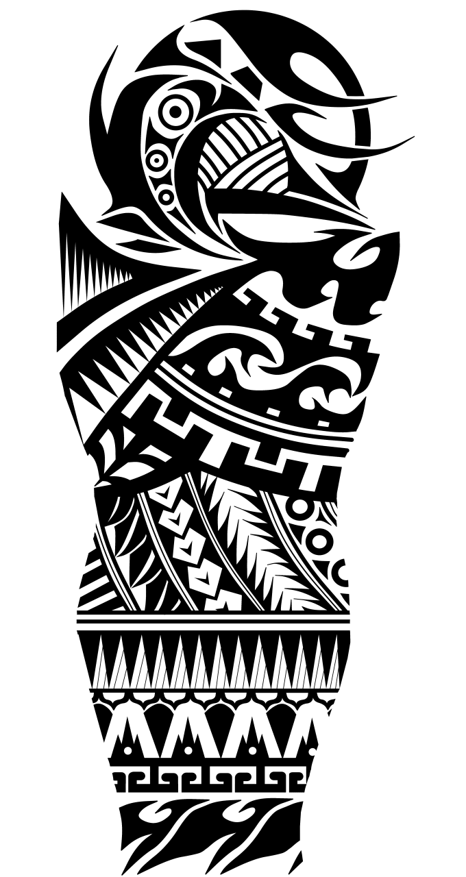 I will create a badass tribal tattoo style logo