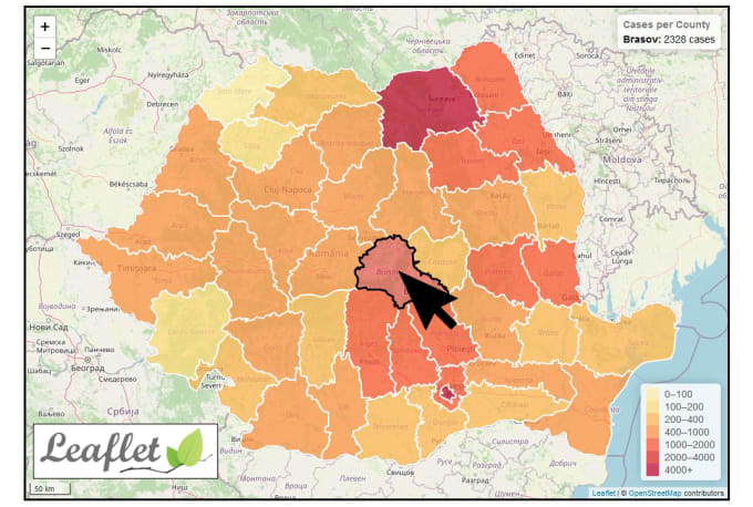 I will create a custom interactive web map