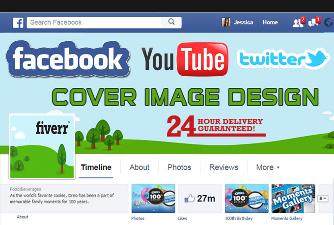 I will create a facebook  timeline cover photo banner
