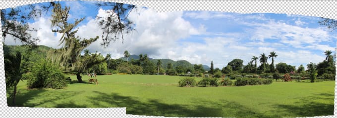 I will create a panorama photo