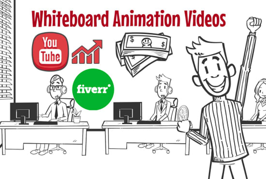I will create a super whiteboard video in spanish with voice over