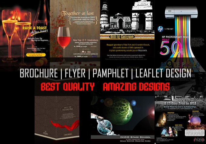 I will create amazing brochure, flyer and pamphlet design