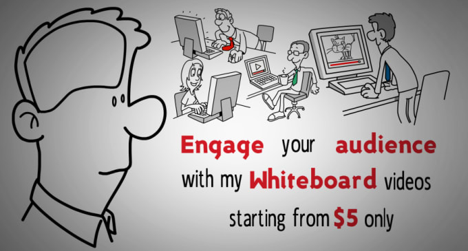 I will create an ENGAGING Whiteboard Animation Video