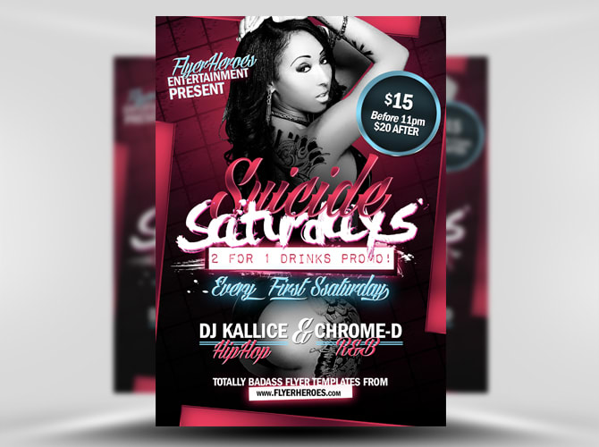 I will create awesome and eye catchy flyers and poster in 24hrs