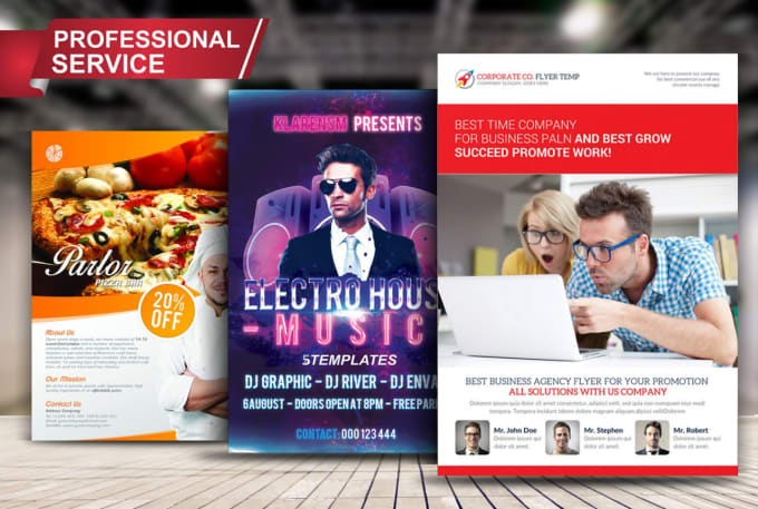 I will create awsome party flyers design