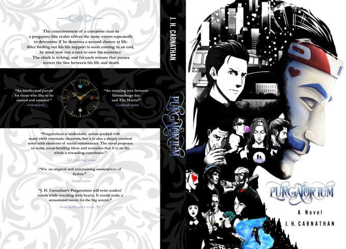 I will create book cover, layout and formatting