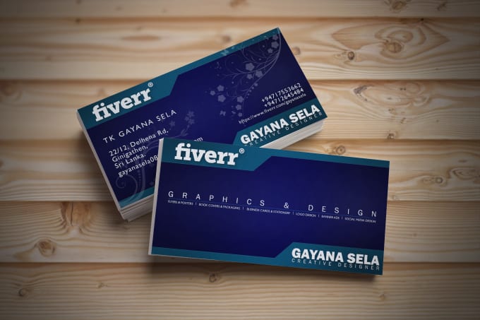 I will create business card Creatively