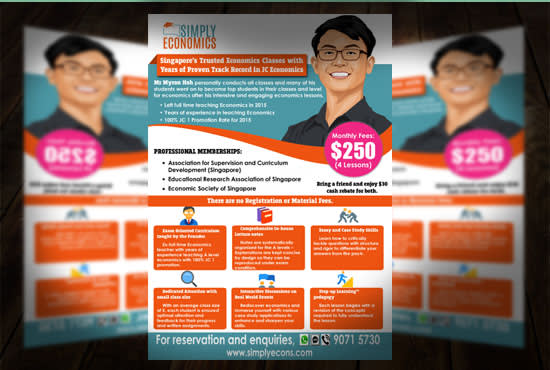 I will create eye catching flyer brochure poster