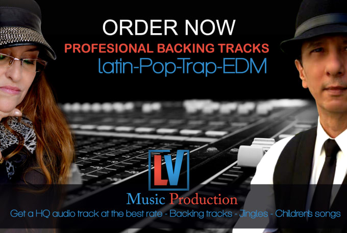 I will create live backing tracks for your songs