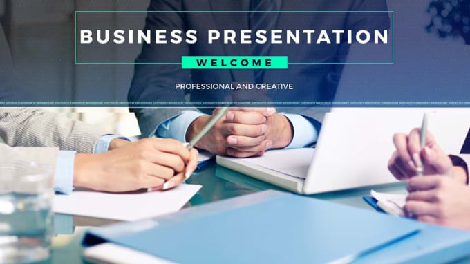 I will create modern business presentation video intro promo