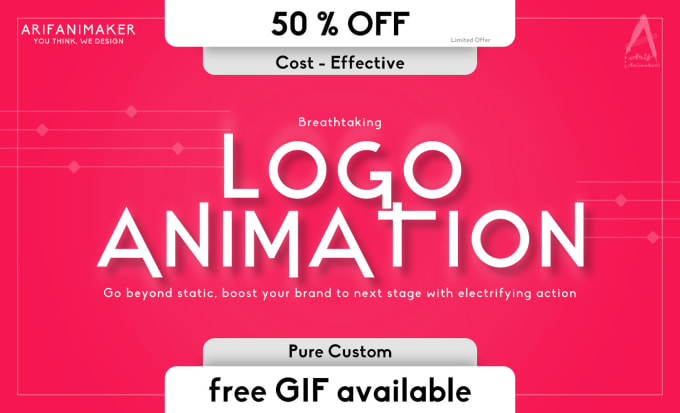 I will create ultimate professional custom logo animation, intro