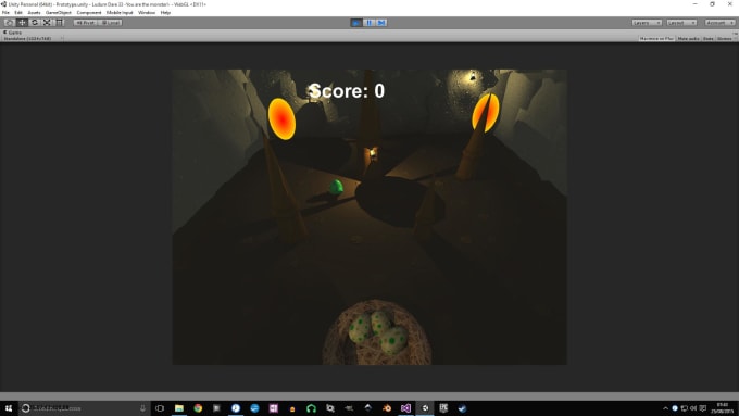 I will create unity scripts and game assets