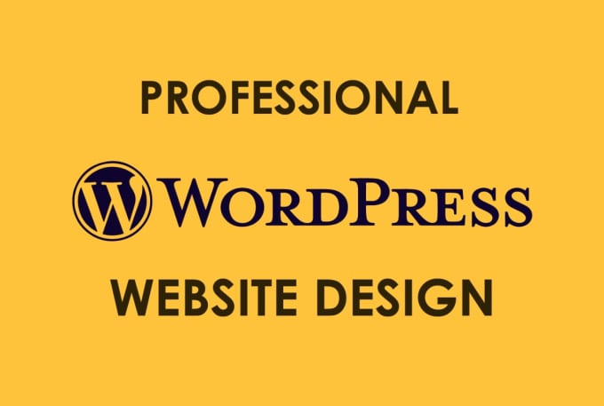 I will create wordpress website or wordpress website design