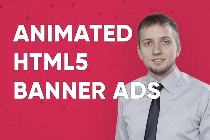 I will create you professional animated HTML5 banner ads