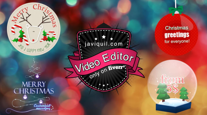 I will create your custom new year video message