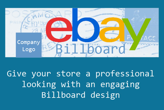 I will create your ebay store billboard image