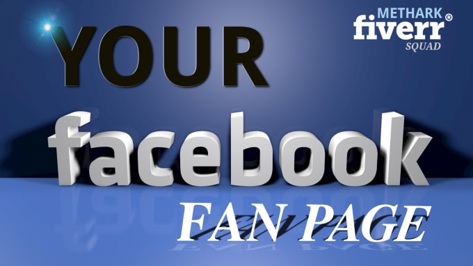 I will create your facebook fan page