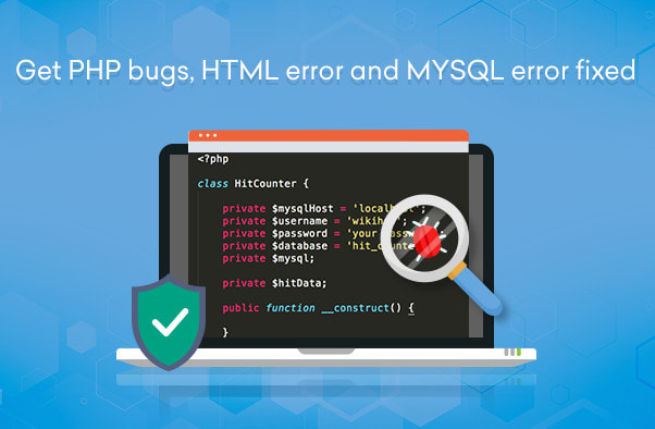 I will debug and fix php, mysql and webserver related errors