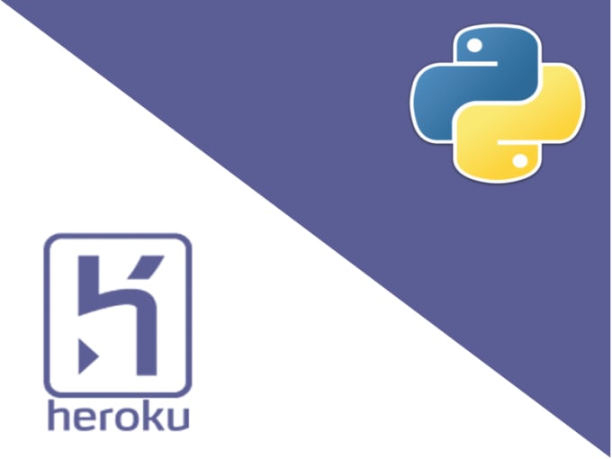 I will deploy a simple python web application in your heroku