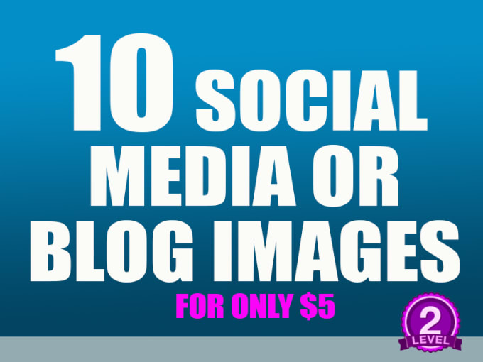 I will design 10 social media or blog images
