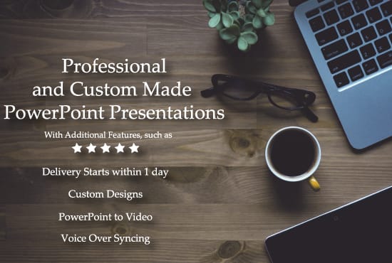 I will design a business powerpoint presentation