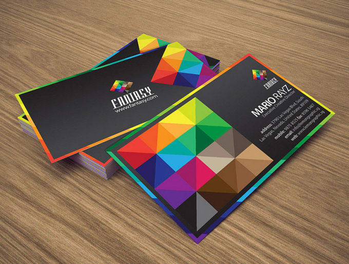 I will design a eye catching double side business cards