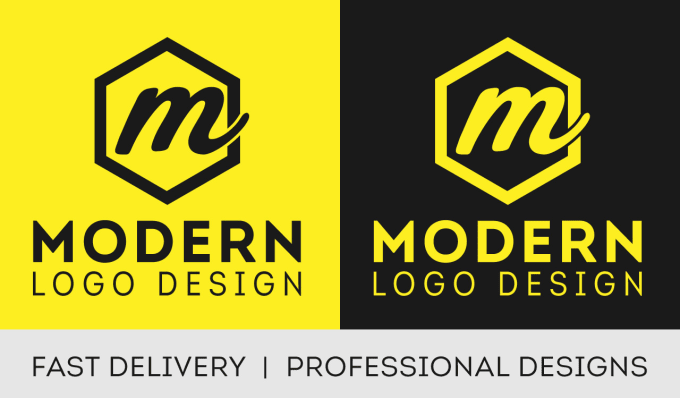 I will design a modern logo