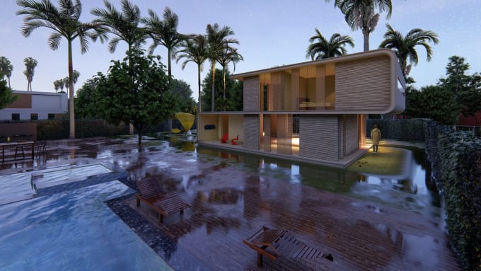 I will design any landscape and architectural projects