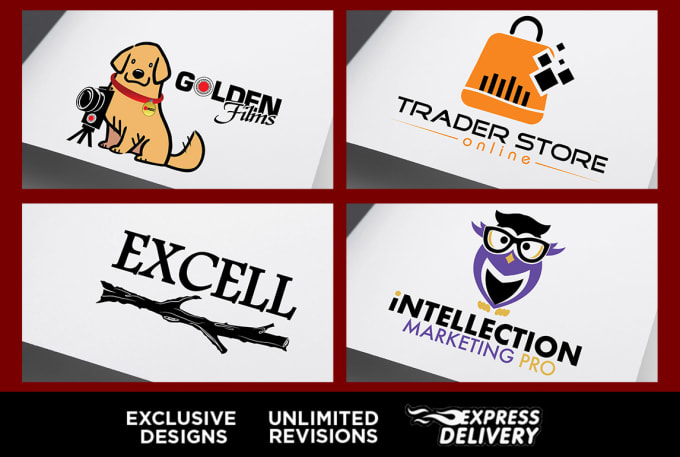 I will design artistic logo for your company or website