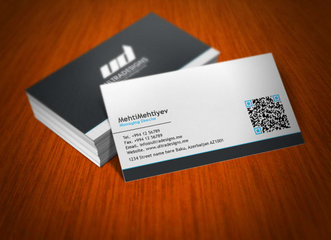 I will design business card in 24 hours