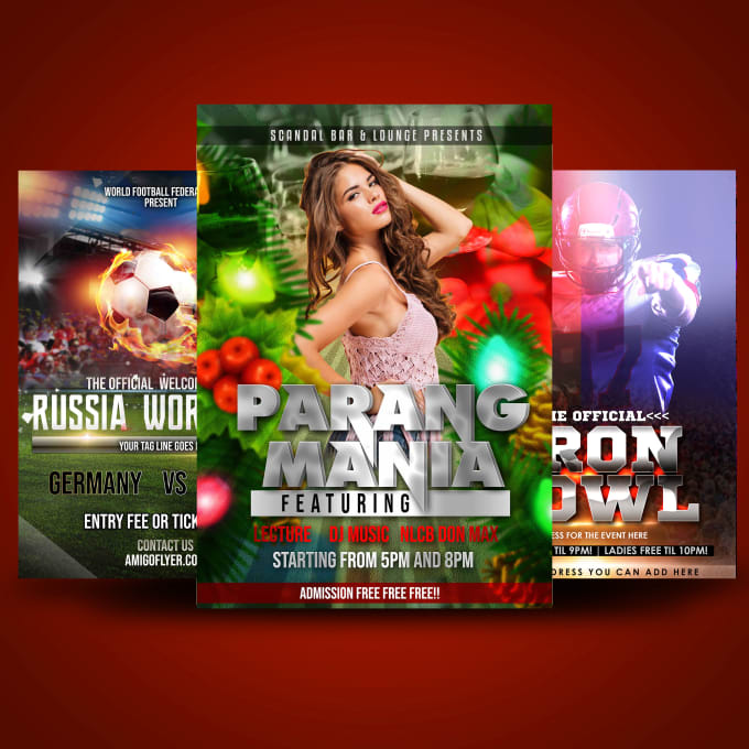 I will design business, church,party poster or flyer
