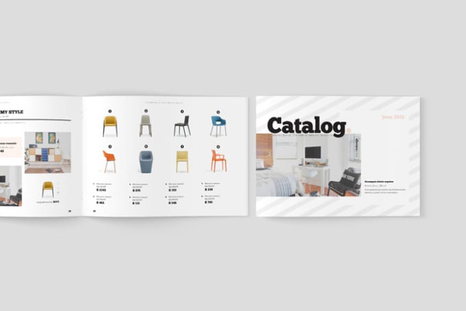 I will design corporate product catalog, sell sheet, price list, brochure
