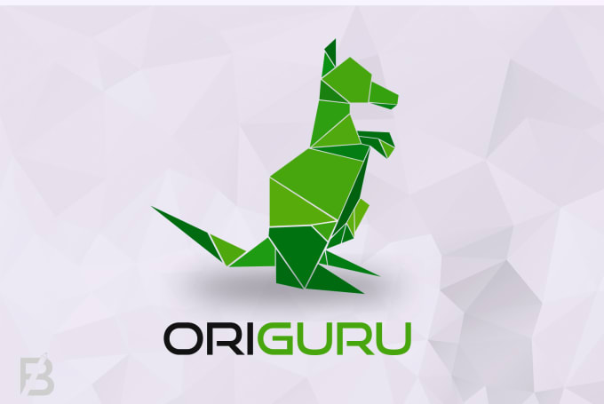 I will design creative  origami logo